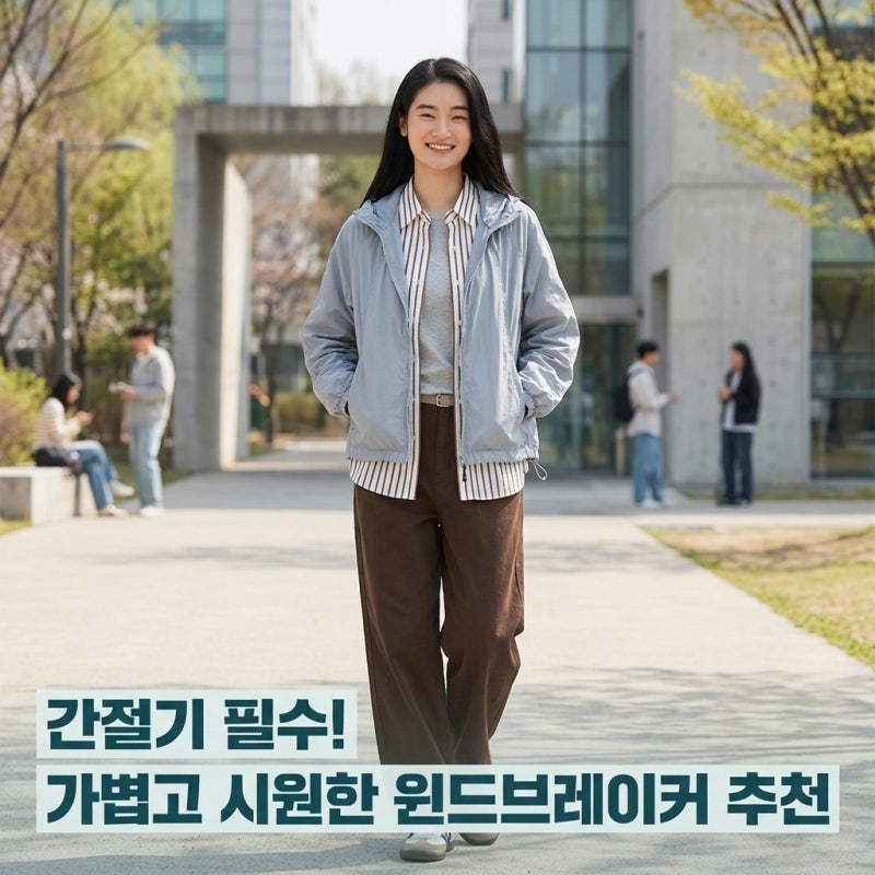 [N배송][UV차단] 스파오 라이트 후드 윈드브레이커 SPJJG25G01 간절기 바람막이 추천