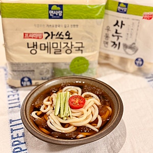 면사랑 사누끼우동면으로 냉우동 만들기 우동면요리 붓카케우동 레시피 추천