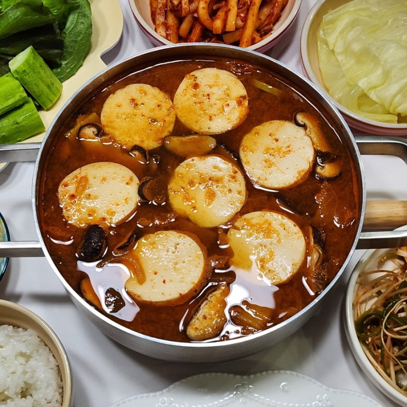 청국장 맛있게 끓이는법 다담 김치 청국장찌개 끓이기