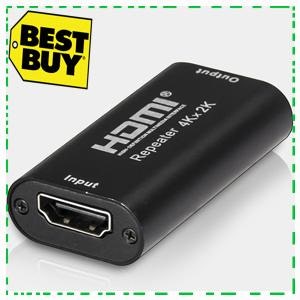 가볍게 추천 hdmi 케이블 증폭기 HDMI 리피터 4K지원 확장 증폭기 무전원 최대 40미터 생활 속 활....