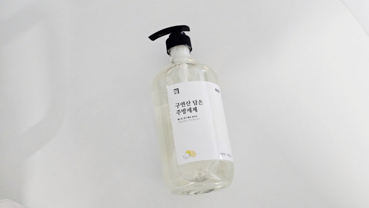 그릇부터 과일까지! 살림백서 구연산 담은 주방세제 추천