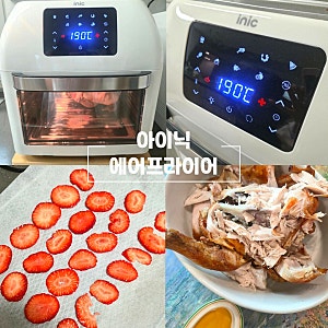아이닉 에어프라이어 16L 대용량, 오븐 로티세리 추천하는 찐 만족템