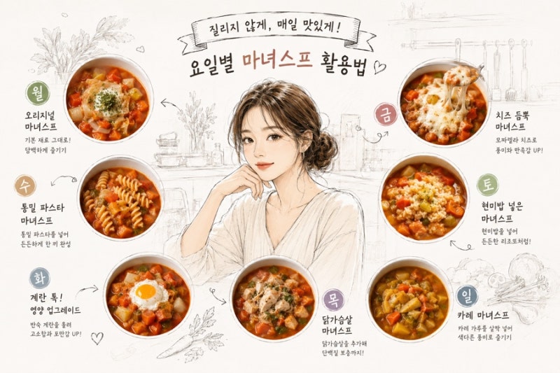 마녀스프 다이어트 추천 레시피 공유