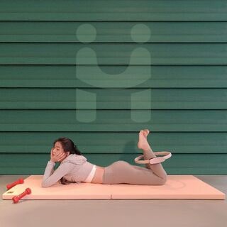  접이식 요가매트 70x180cm - 공간활용 끝판왕 홈트 매트