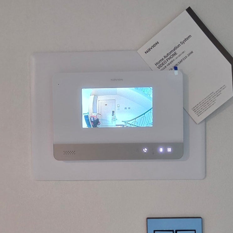  포항 남구 지곡동 효자그린아파트 경동 비디오폰 SAP-310, 밀레 도어락 M-5900S 설치