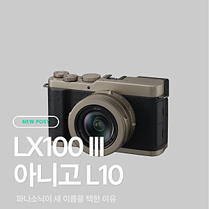 파나소닉 루믹스 L10은 왜 LX100 III가 아니었을까