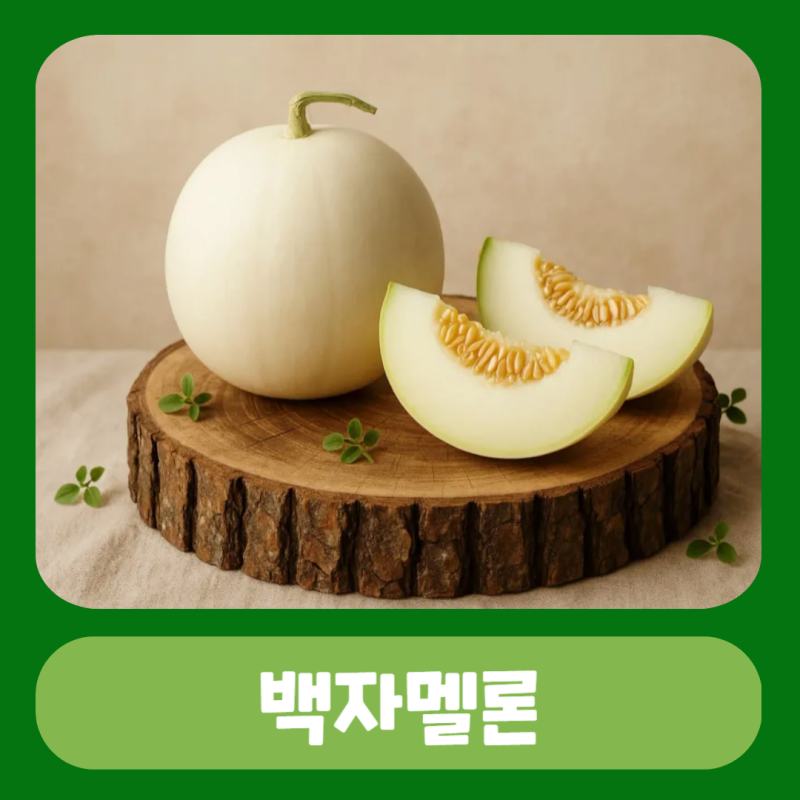 흰색 멜론? 백자멜론 뜻과 실패 없는 후숙 방법, 예쁘게 까는 법