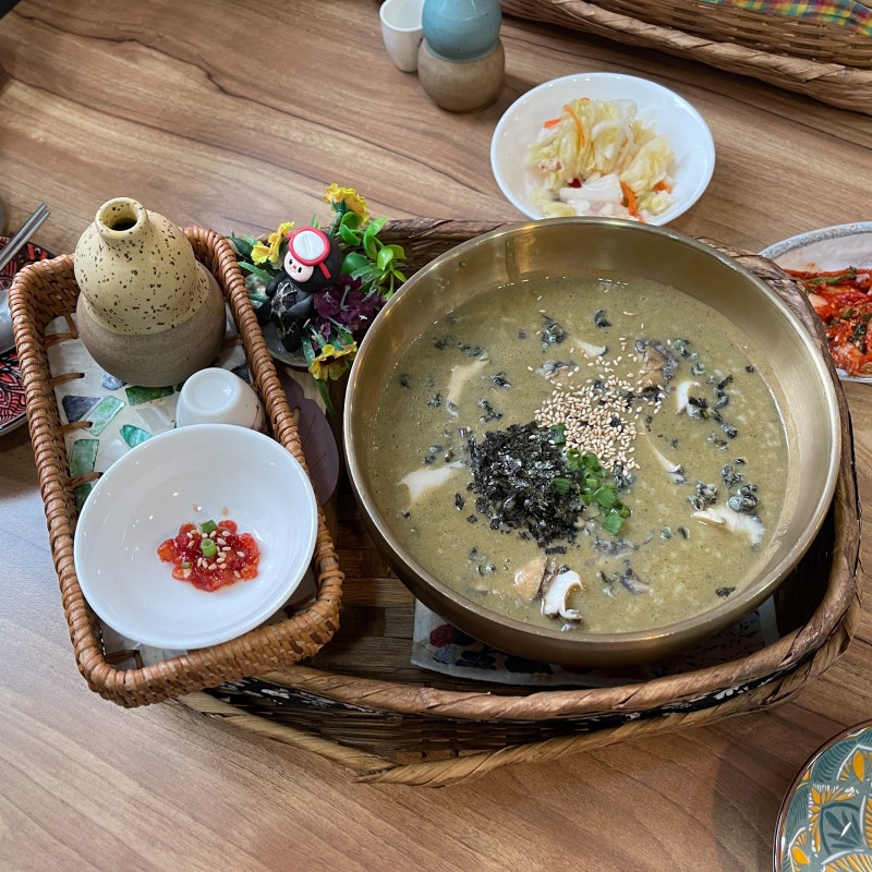 차롱보말전복칼국수 제주 공항 근처 아침식사 전복죽 보말칼국수 맛집!