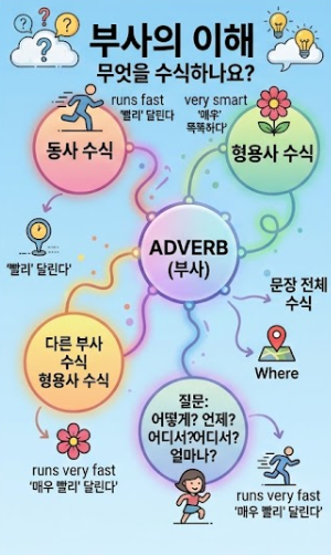 [영어 문법 기초] 부사와 빈도부사 완벽하게 이해하기
