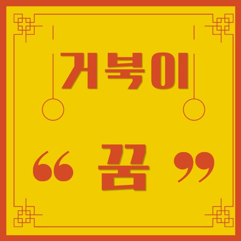 큰 거북이 새끼 거북이 금거북이 꿈 해몽 집에 거북이가 들어오는 꿈 총정리
