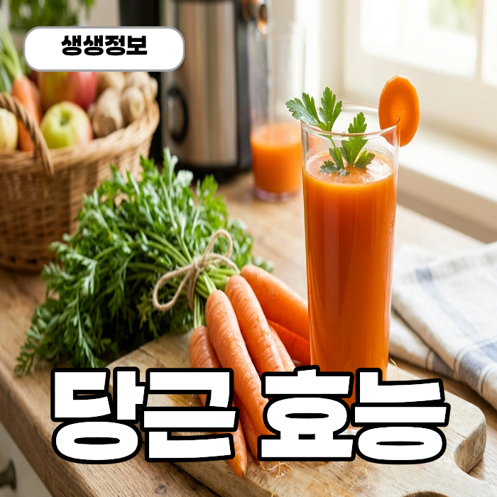 당근효능 당근즙 효능 당근쥬스 효능까지 총정리!