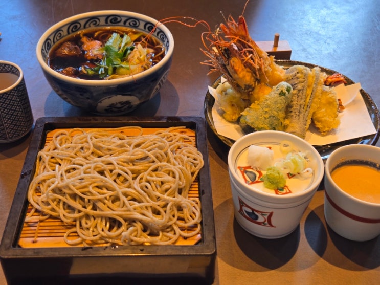  [아오야마 카와카미안] 시부야 오모테산도 맛집 호두 소스 소바 강추