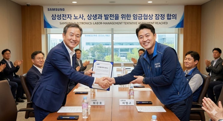  총파업 하루 앞두고 한발 물러선 삼성 노사… 도대체 얼마에 합의했길래?