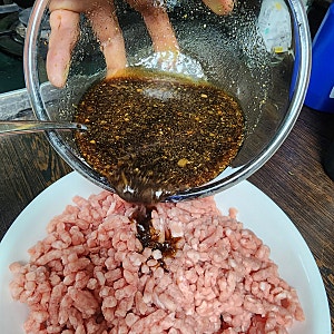 [집밥 레시피] 만능 돼지고기 소보로 만들기! 아삭한 콩나물 양배추 비빔밥과 황금 양념장 (fe....