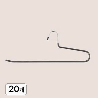  멀티코팅 논슬립 바지걸이 20p 4colors - 옷장 정리의 시작