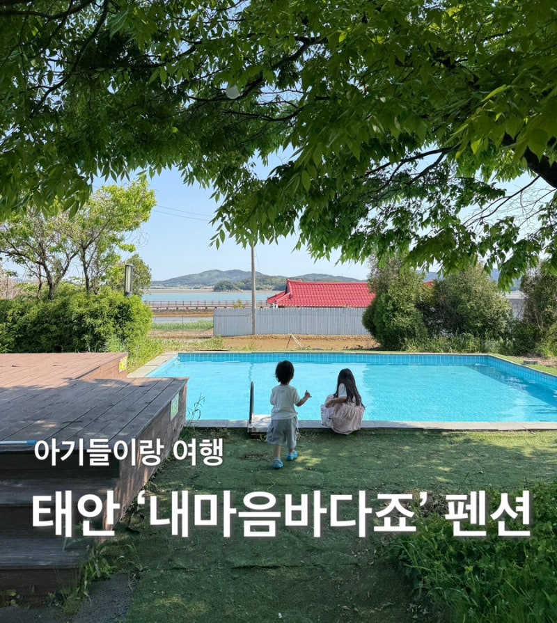 태안 가족펜션 추천 내마음바다죠 바다3호 독채 대가족 14명 후기