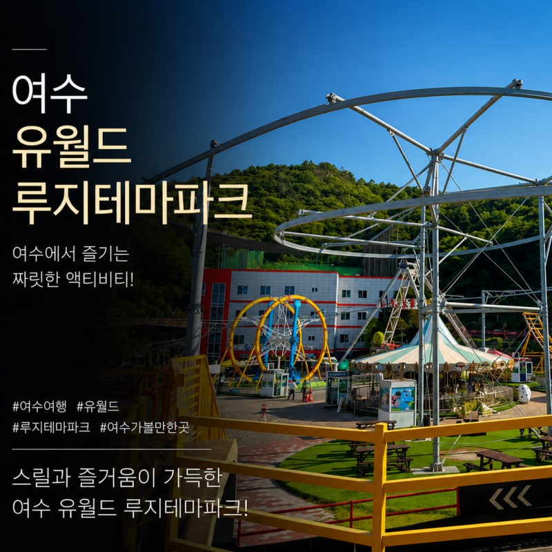 여수 놀거리 여행 필수코스 “ 유월드 테마파크” ️ 에서하루 제대로 놀고온 후기✨(가격 ....