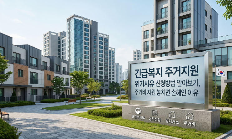  긴급복지 주거지원 위기사유 신청방법, 주거비 지원 놓치면 손해인 이유