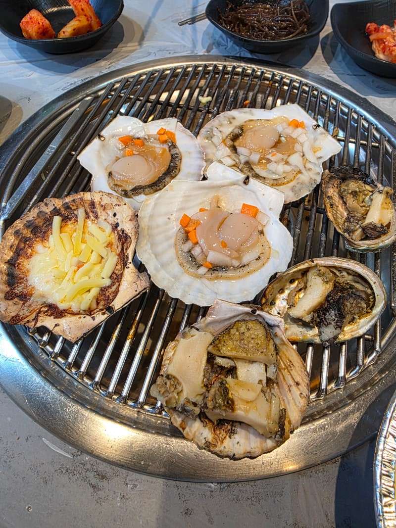 부산 해운대 맛집 'the명품해물탕조개구이' 성공적이었던 저녁식사