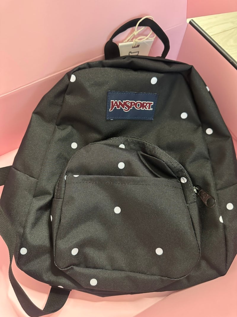 잔스포츠 하프파인트 미니백팩 폴카 도트 블랙_ POLKA DOT BLACK 구매후기