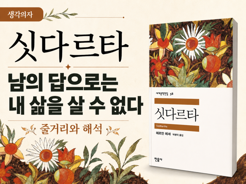 싯다르타 줄거리와 해석: 왜 인생의 답은 남에게 배울 수 없을까