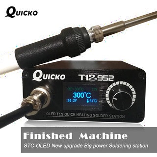  QUICKO T12-952 - 빠른 가열 OLED 디지털 납땜 스테이션