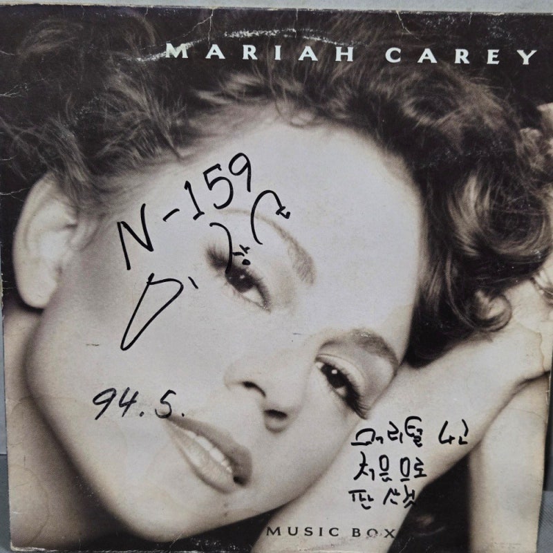 인기 많은 머라이어캐리lp 1-607¸ LP음반 ¸MARIAH CAREY (Music Box) ¸가요 팝 클래식 라이센스 실용....