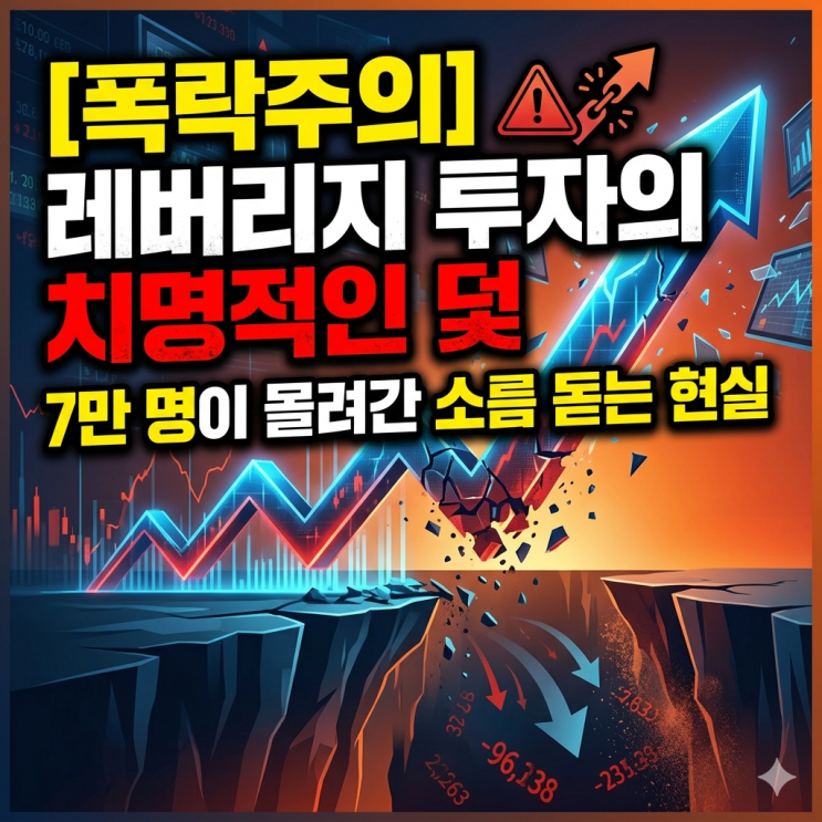  삼성전자 하이닉스 2배수 레버리지 ETF, 7만 명이 몰려간 이유와 소름 돋는 현실