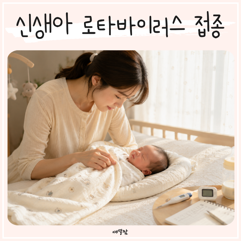 신생아 로타바이러스 예방접종 필수일까 시기와 주의사항