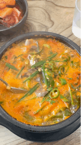  시흥 배곧 순대국 맛집 비교 고향옥 얼큰 순대국 아침 해장 후기