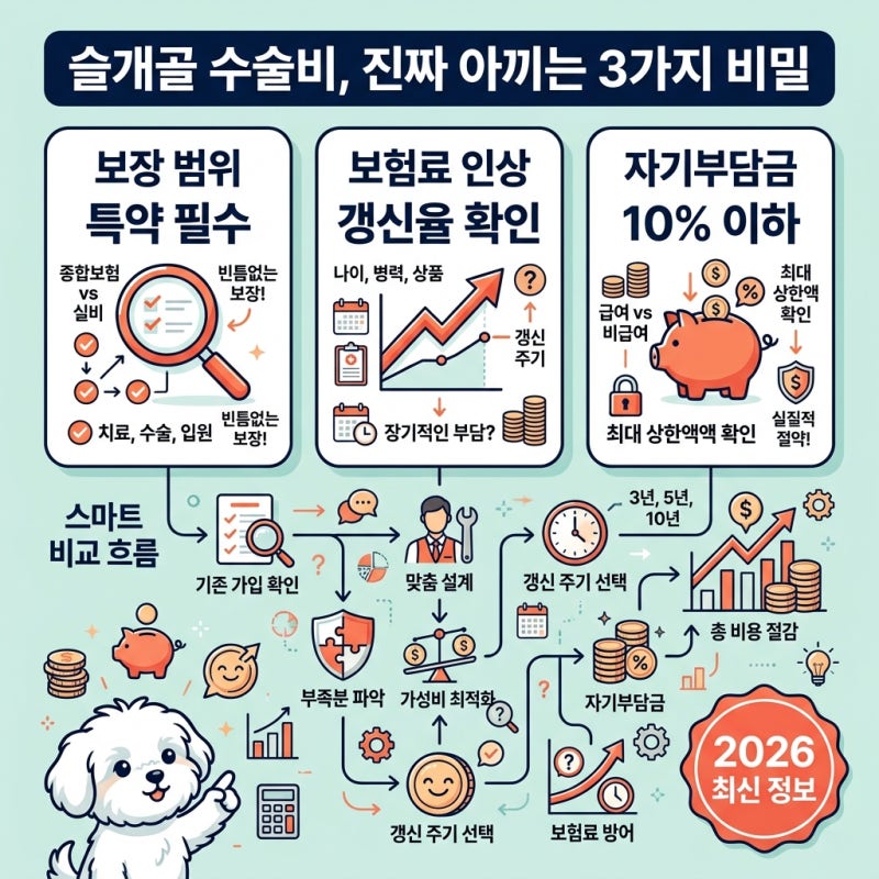 소형견 슬개골 수술비 펫보험, 2026년 진짜 아끼는 3가지 비밀
