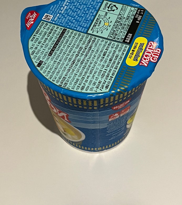 일본 컵라면) 닛신 컵누들 씨푸드 71g 사이즈 후기, 칼로리와 가격은?
