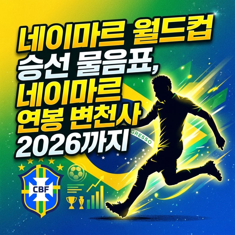 네이마르 월드컵 명단 합류?, 네이마르 연봉 변천사(2026년까지)