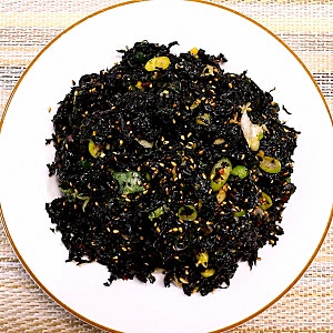 김자반무침 하는법 간단 양념 건파래 손질 돌자반무침 만들기