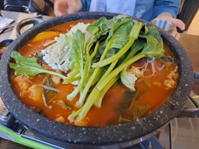 60석완비의 깔끔한 곱창전골! 부산 거제동 맛집 낙원양곱창