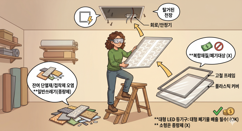 led조명 버리는법 뭐가 다를까?