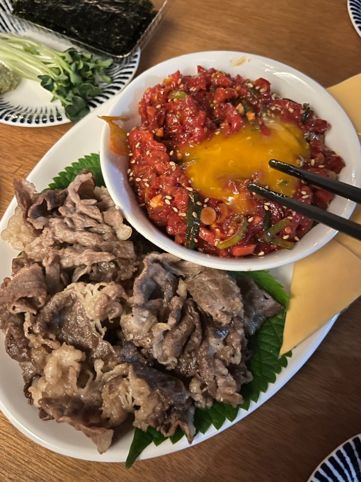 [청주] 성안길 신상 술집, 2차로 갈만한 곳/ 뭉티기 육회 차돌사시미 육사시미 맛집 '하나로뭉쳐' 내돈내산 솔직 후기