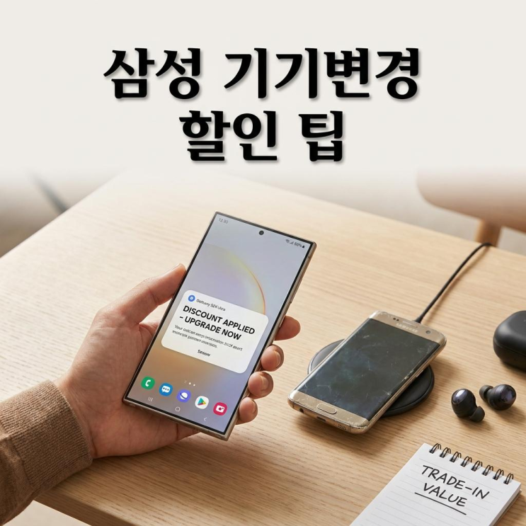  군산 휴대폰 성지 삼성 핸드폰 기기변경 할인 받기