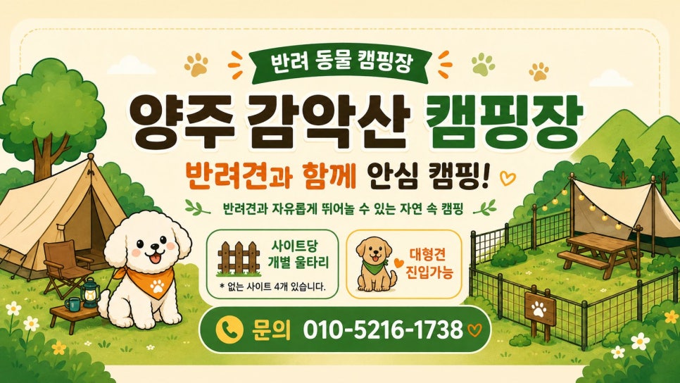 양주감악산캠핑장 사진 5