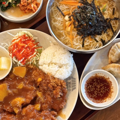 인천논현동국수 미래국수 - 혼밥하기 좋은 돈까스 찐 맛집