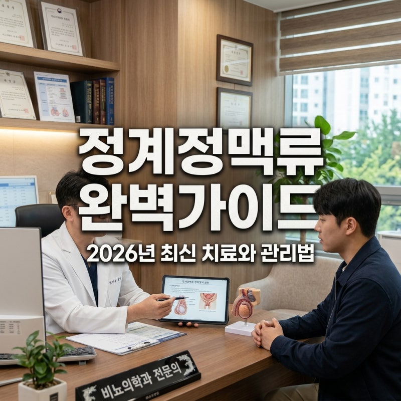정계정맥류 증상과 수술 회복 기간, 남성 건강을 위한 완벽 가이드