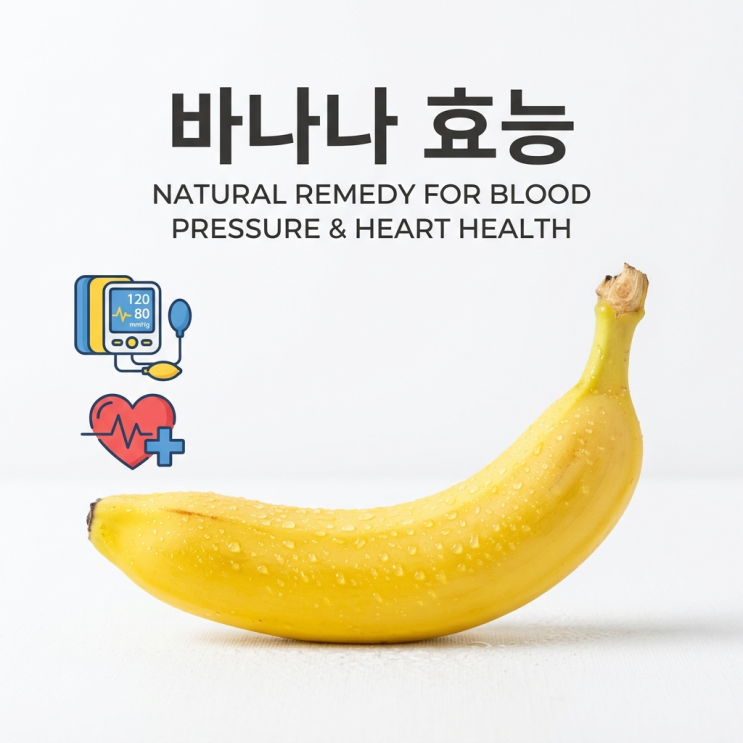  바나나 효능 모르면 손해, 고혈압약 먹는데도 괜찮을까?