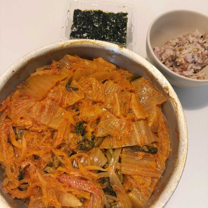 묵은지 목살 김치찜 만들기, 초간단 밥도둑 레시피