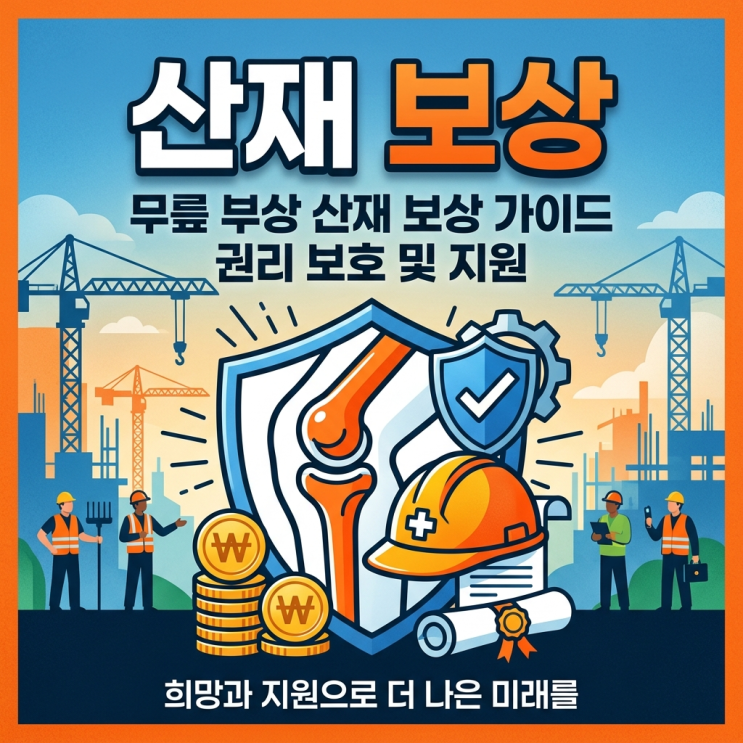  인공관절 산재 처리 가능? 건설근로자 보상금 받는 비밀