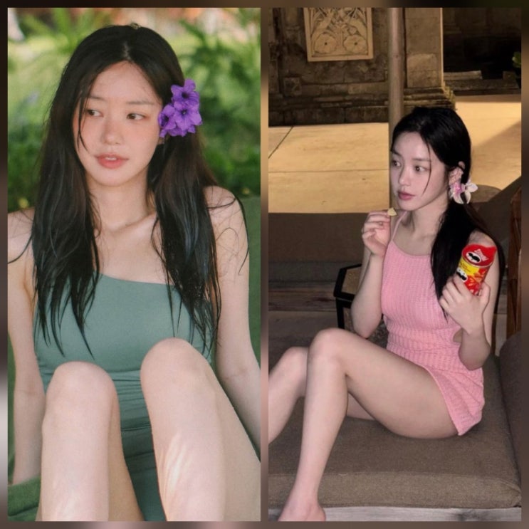 이유비 발리 수영복 스타일링 비키니 다이어트 근황