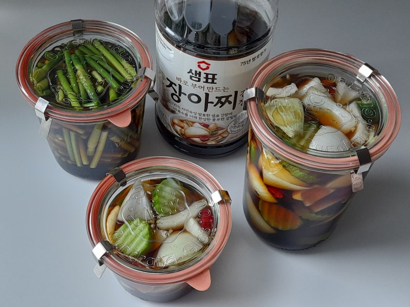 양파 오이장아찌 만들기 샘표 장아찌 간장으로 간편하게