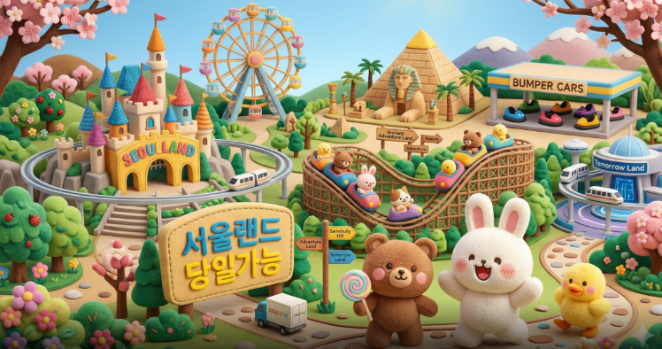 이대로만 가면 실패 없음 과천 서울랜드 하루 완벽 코스 + 입장권 반값으로 사는 꿀팁까지