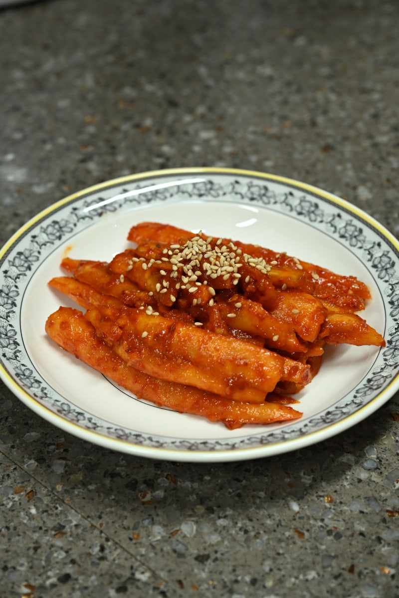 더덕무침 레시피