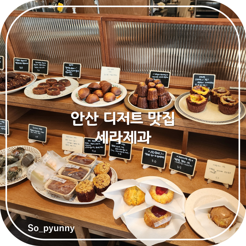 안산 중앙동 디저트 맛집 세라제과 까눌레 티그레 카페 후기