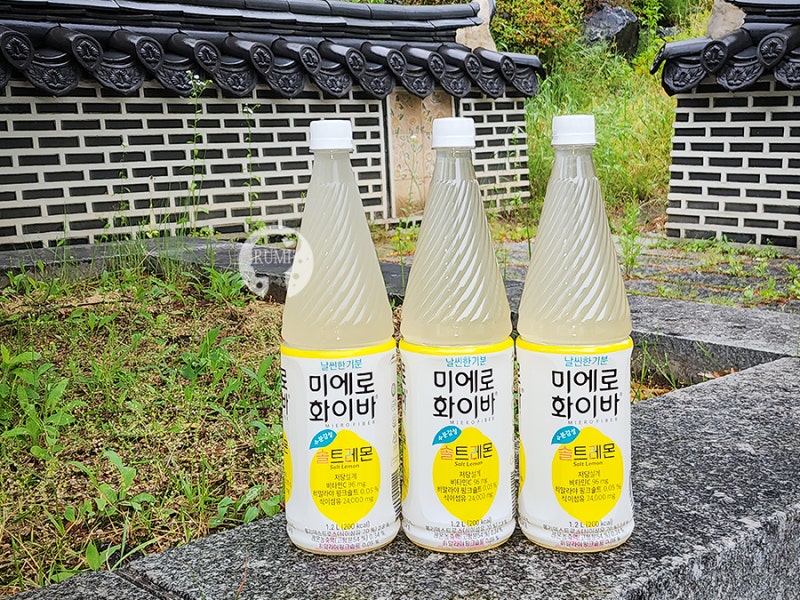 더위에 지칠때,미에로화이바솔트레몬으로 맛있게 수분보충!